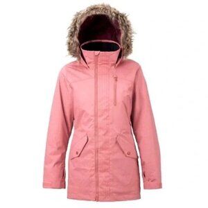 Burton Hazel Jacket Pink Snowboarding Winter Coat Thermolite Insulated Women's S